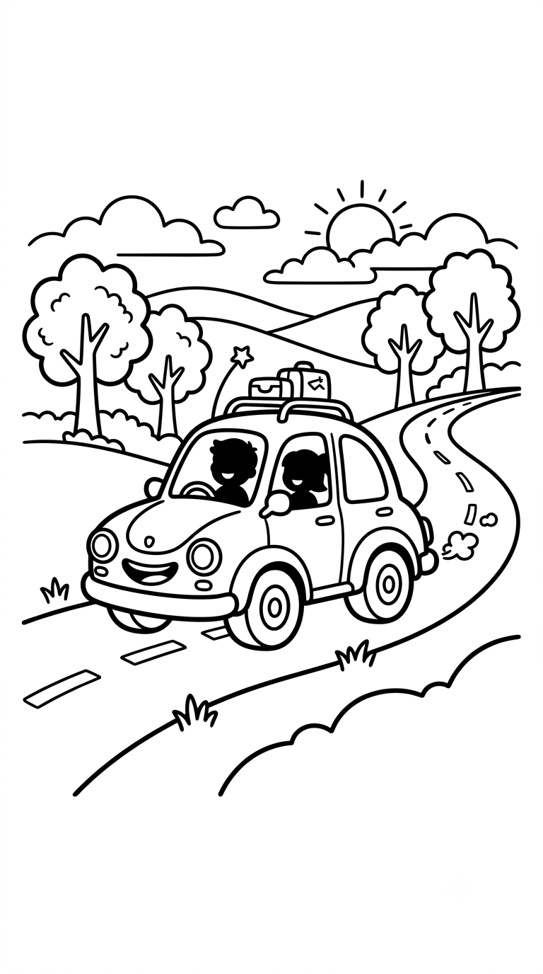 desenhos de carros para colorir: Carro